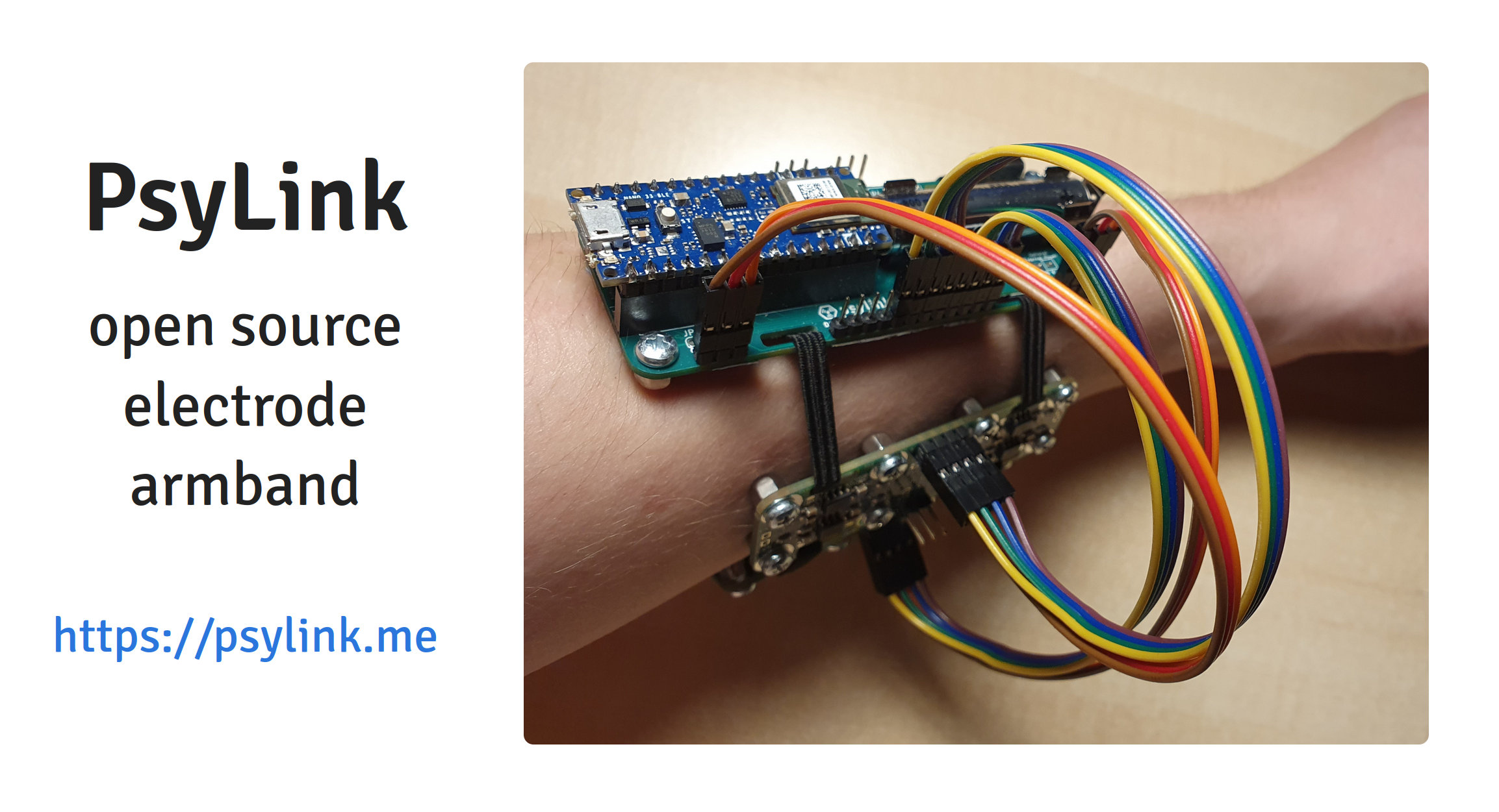 Title screen of PsyLink talk